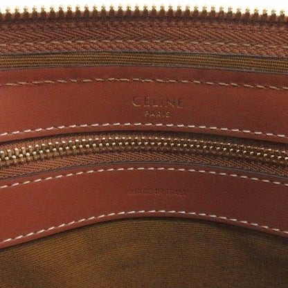 Celine Trio Large Boston Bag Shoulder Brown — view 8