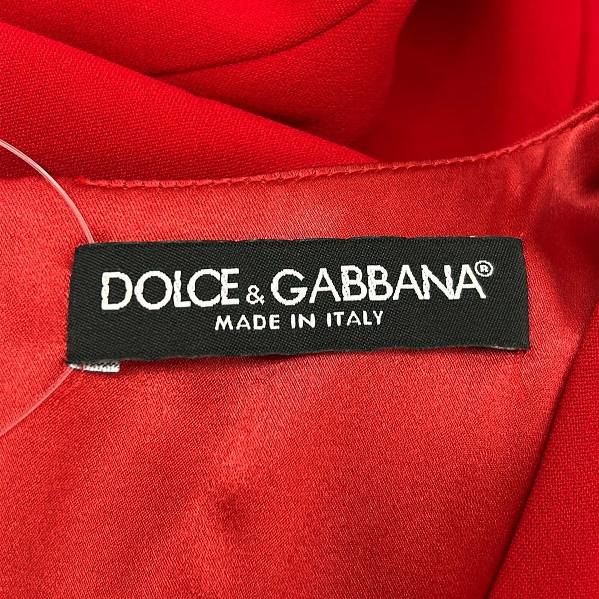 Dolce & Gabbana Dress 36 S Red Sleeveless Long — view 3