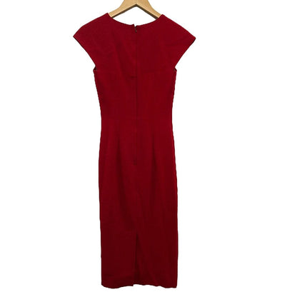 Dolce & Gabbana Dress 36 S Red Sleeveless Long — view 2
