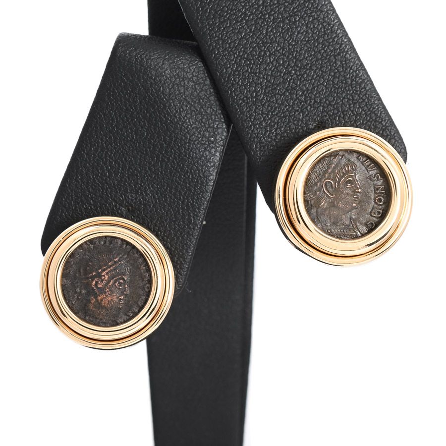 Bvlgari Earrings Monet Gold