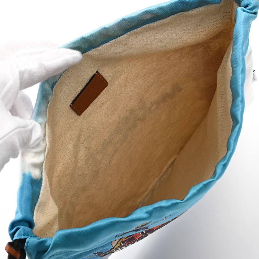 Loewe Pouch Drawstring Blue — view 3