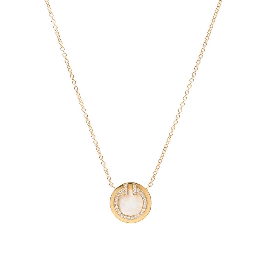 Tiffany & Co Necklace T Two Circle