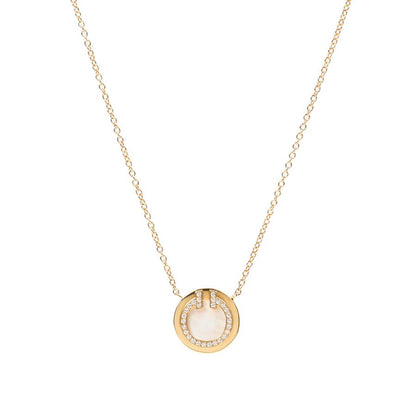 Tiffany & Co Necklace T Two Circle