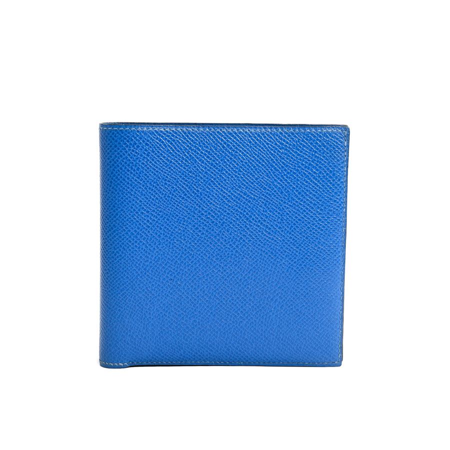 Hermes Bifold Wallet Blue