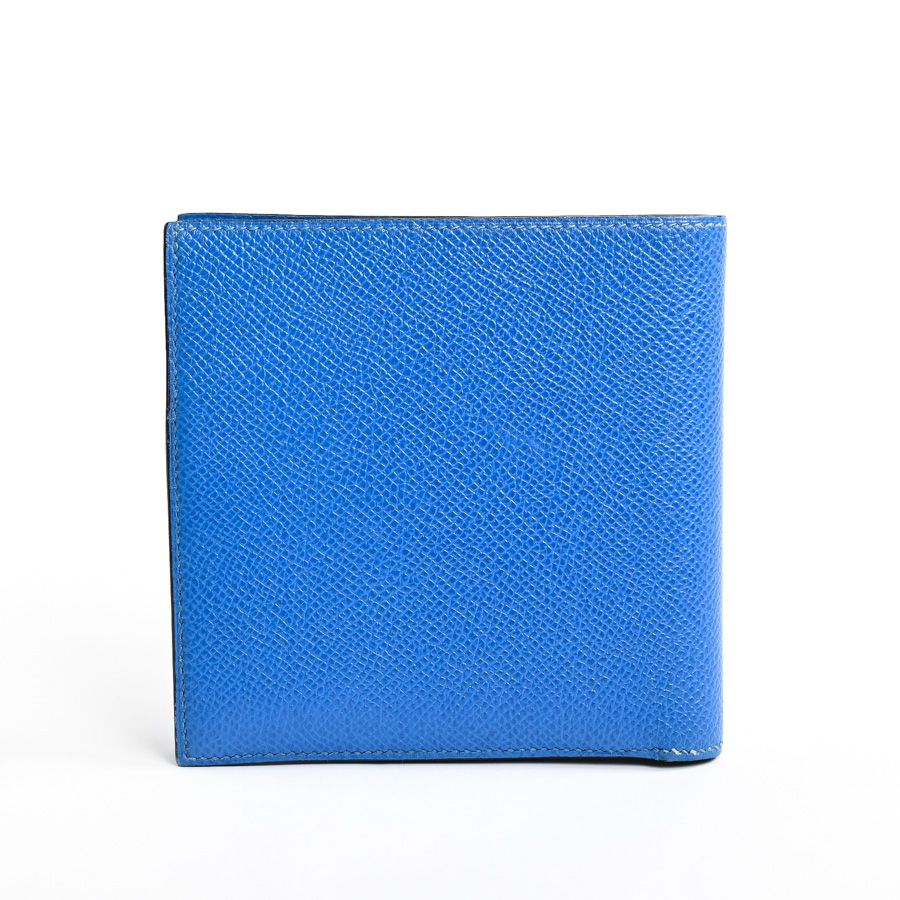 Hermes Bifold Wallet Blue — view 3