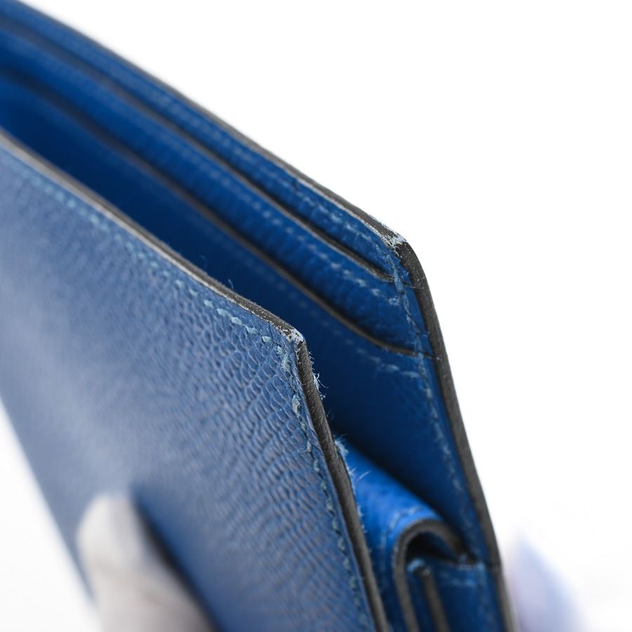 Hermes Bifold Wallet Blue — view 8
