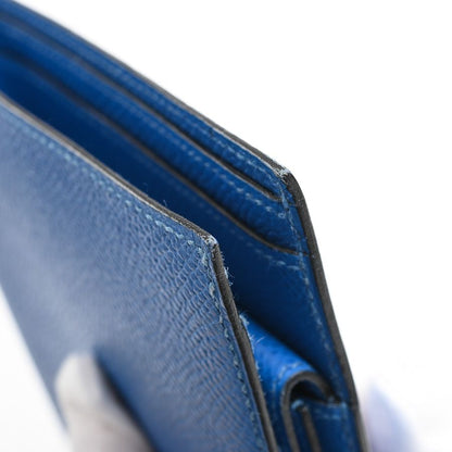 Hermes Bifold Wallet Blue — view 8