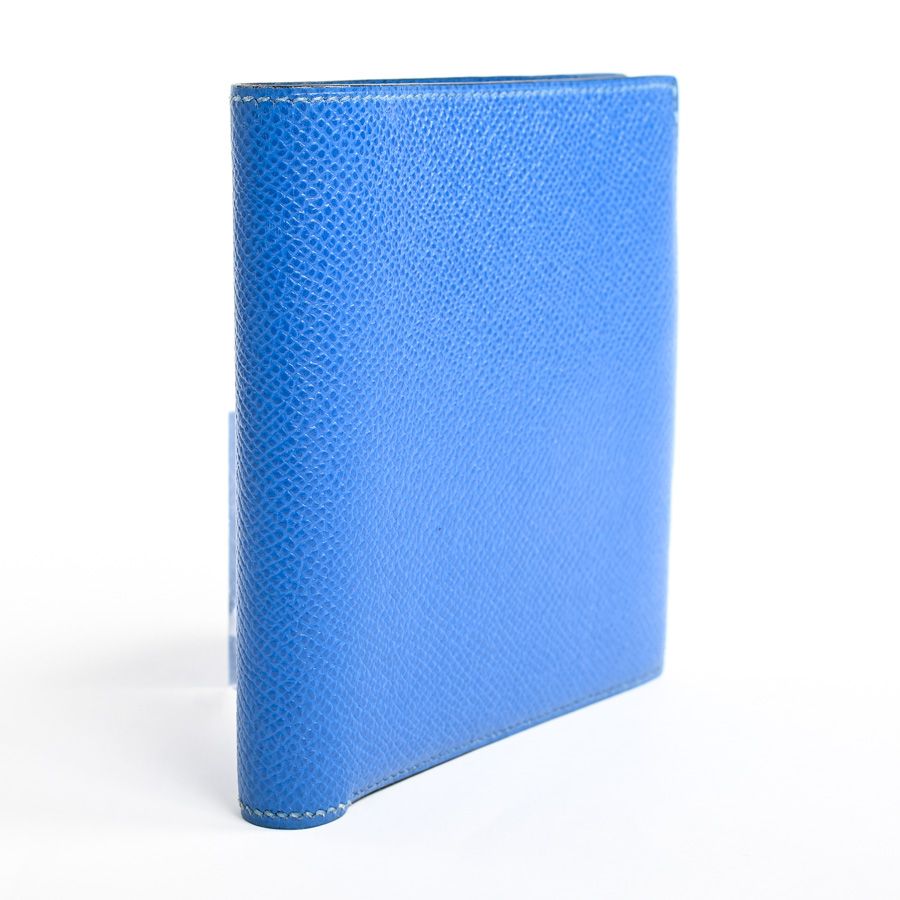 Hermes Bifold Wallet Blue — view 2