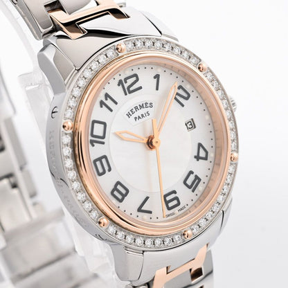 Hermes Watch Clipper Gold — view 4