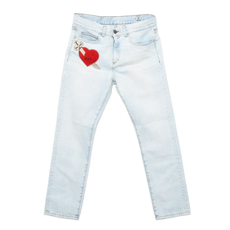 Gucci Pants Denim Blue