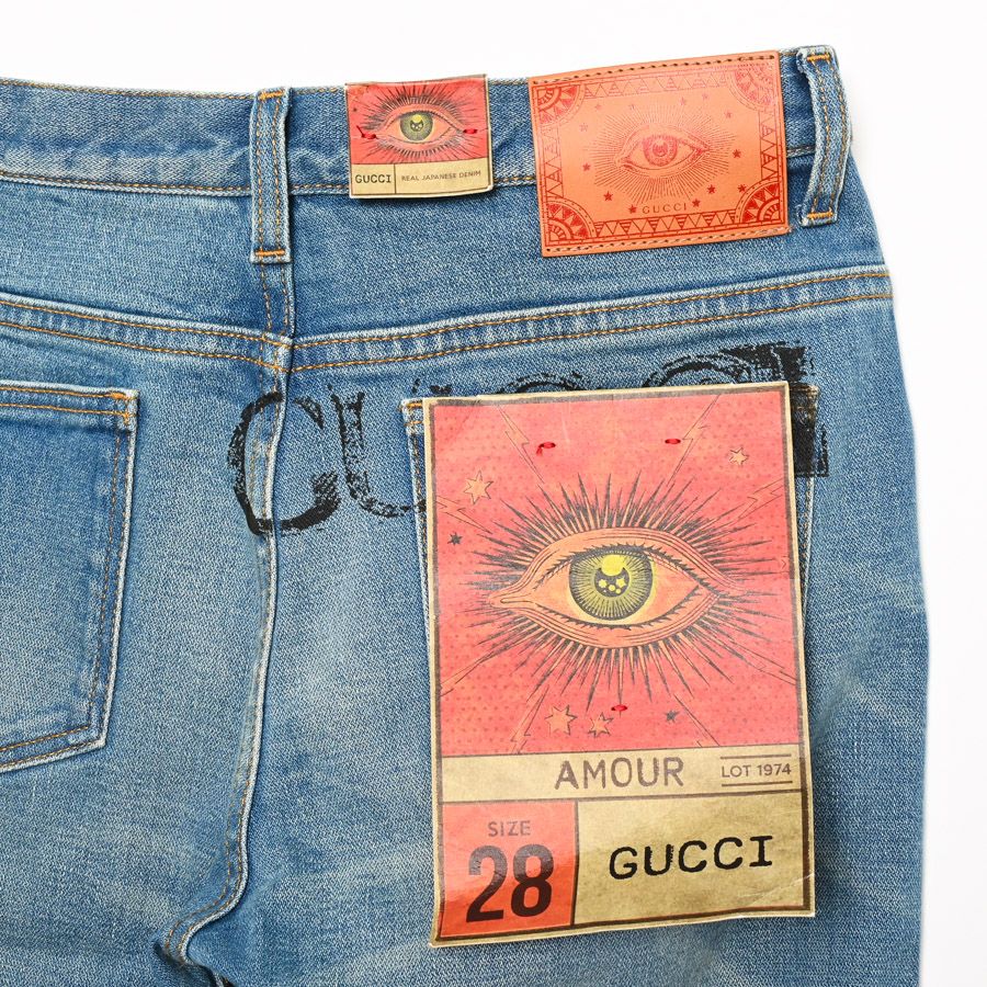 Gucci Pants Denim Blue — view 5