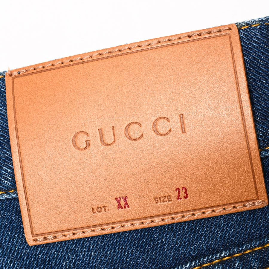 Gucci Pants Denim Navy — view 5