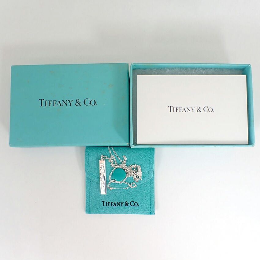 Tiffany & Co 925 Notes Diamond Bar Pendant — view 7