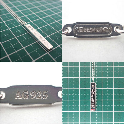 Tiffany & Co 925 Notes Diamond Bar Pendant — view 9