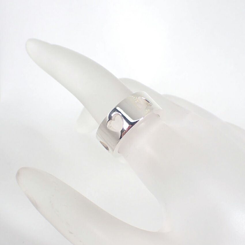 Tiffany & Co Stencil Heart Ring — view 5
