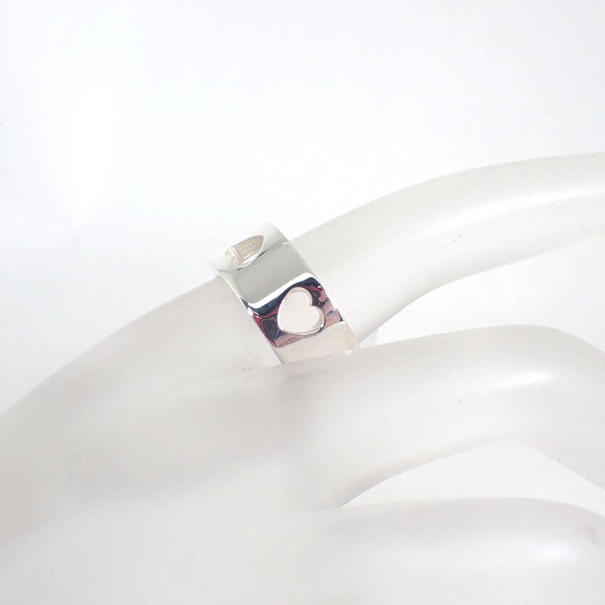 Tiffany & Co Stencil Heart Ring — view 6