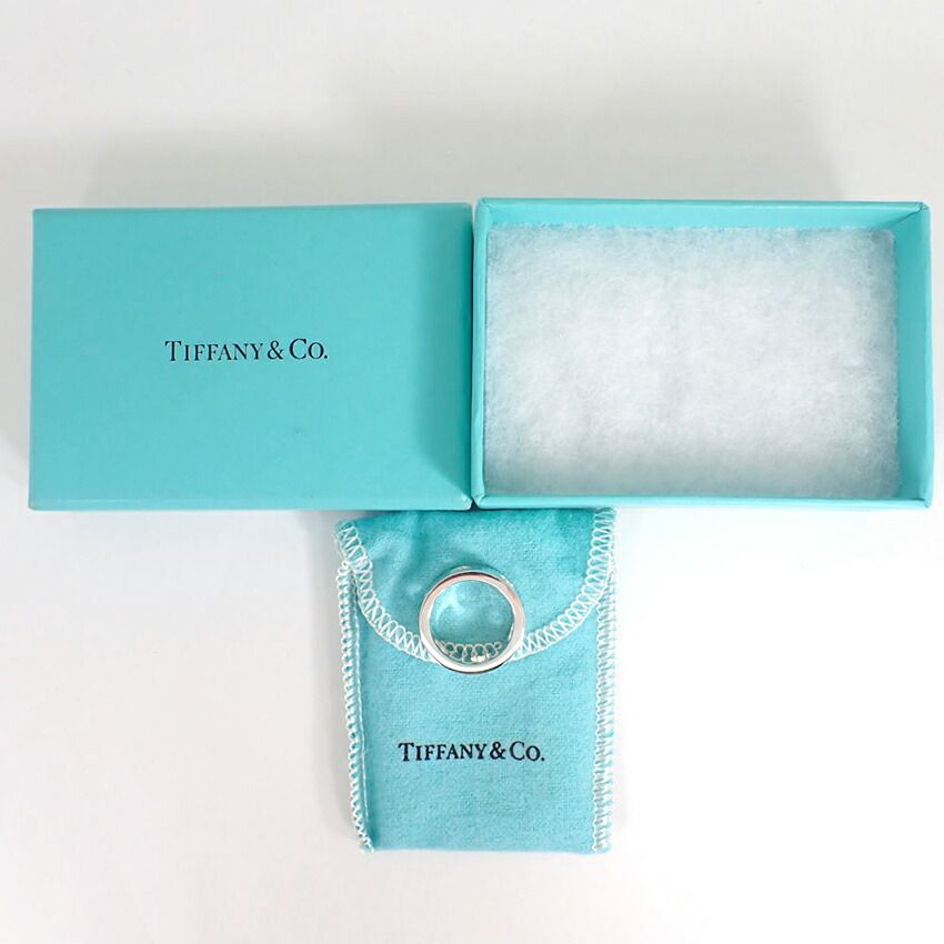 Tiffany & Co Stencil Heart Ring — view 9