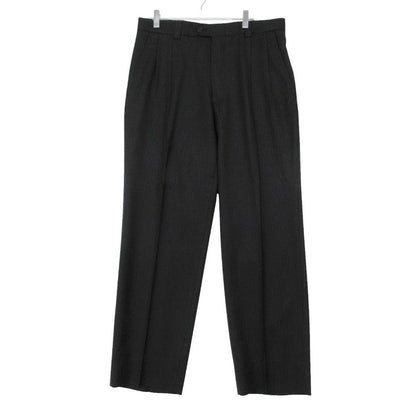 Versace Classic Suit Pinstripe Set Tailored Jacket Trousers Pants Navy — view 4