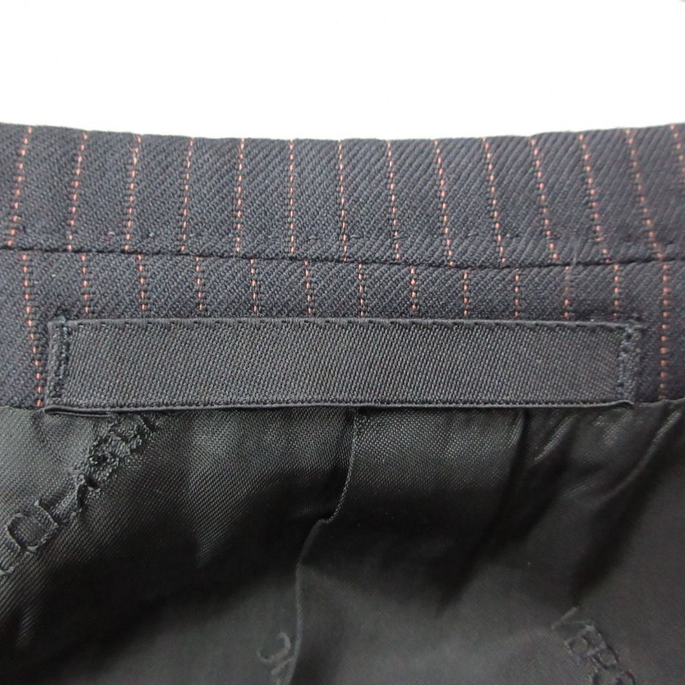 Versace Classic Suit Pinstripe Set Tailored Jacket Trousers Pants Navy — view 8