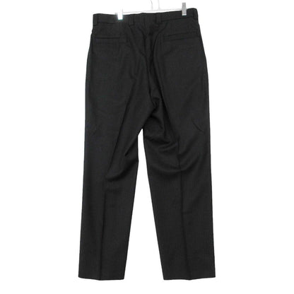 Versace Classic Suit Pinstripe Set Tailored Jacket Trousers Pants Navy — view 5