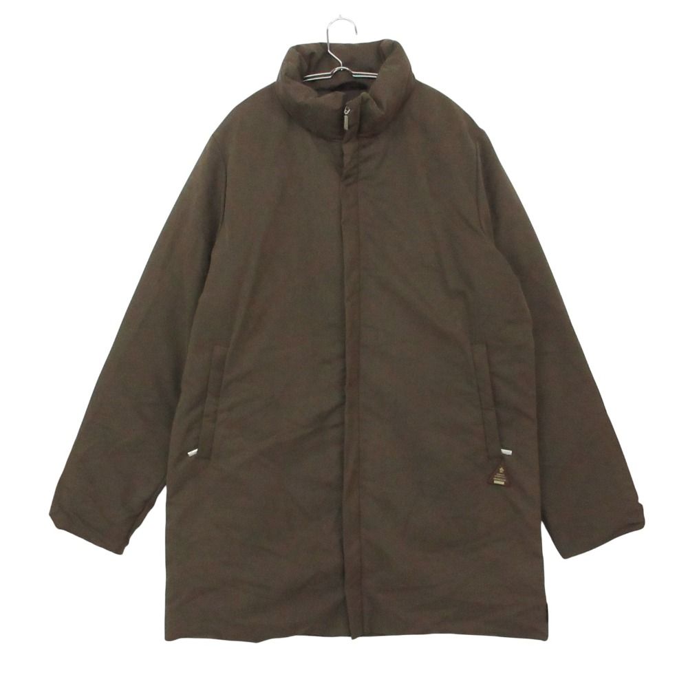 Moncler Down Jacket Brown Tag Coat Cotton