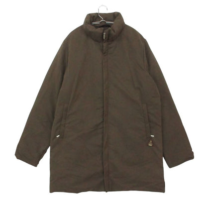 Moncler Down Jacket Brown Tag Coat Cotton