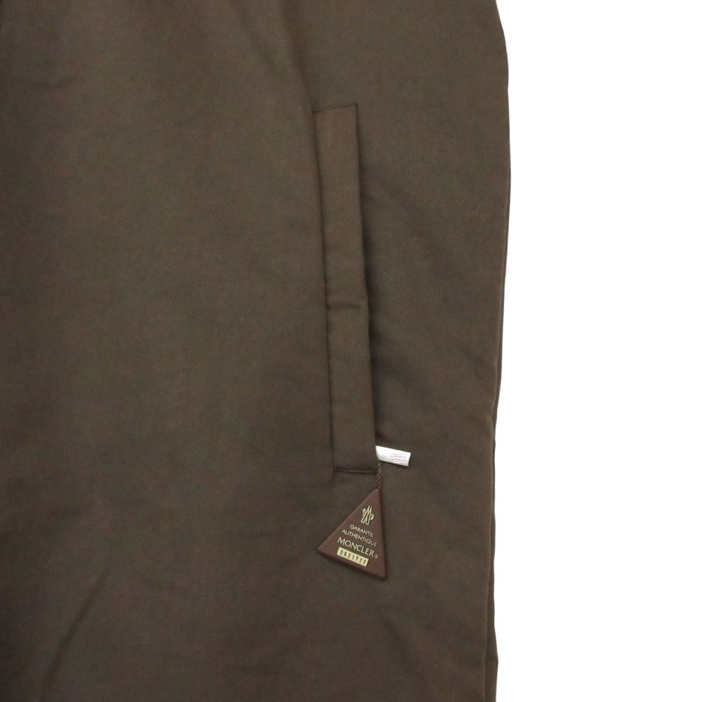 Moncler Down Jacket Brown Tag Coat Cotton — view 5