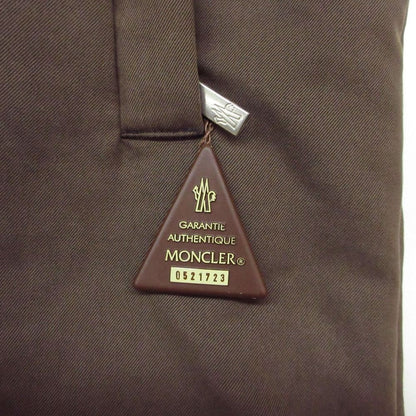 Moncler Down Jacket Brown Tag Coat Cotton — view 6