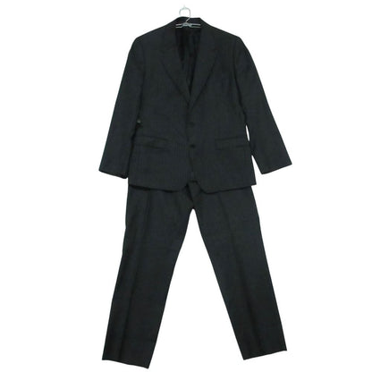 Dolce & Gabbana Suit Striped Pattern Set Face Gray