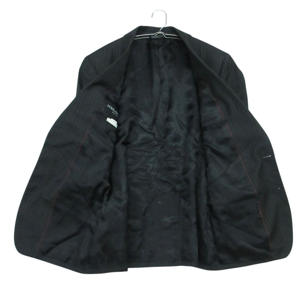 Dolce & Gabbana Suit Striped Pattern Set Face Gray — view 4
