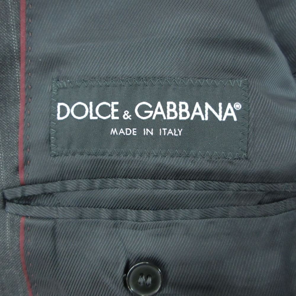 Dolce & Gabbana Suit Striped Pattern Set Face Gray — view 8