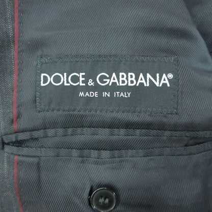 Dolce & Gabbana Suit Striped Pattern Set Face Gray — view 8
