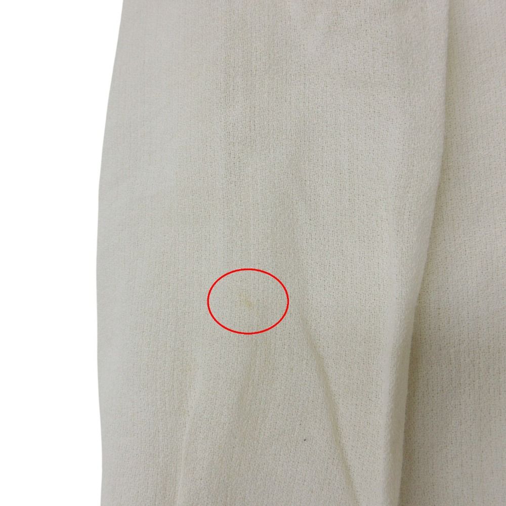 Gucci Era Long Sleeve Shirt Top Linen Rayon Dress White — view 4