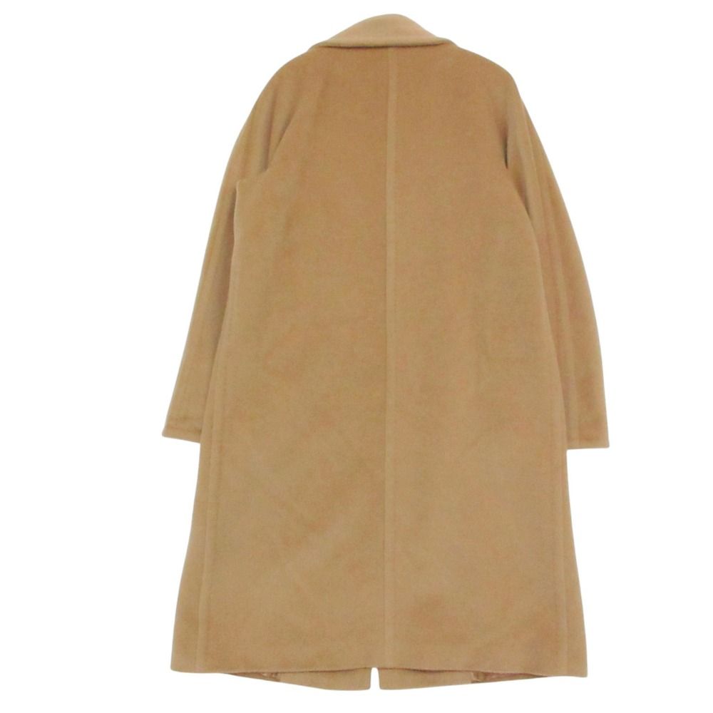 Max Mara Coat Wool Cashmere Single Button White Tag Beige — view 2