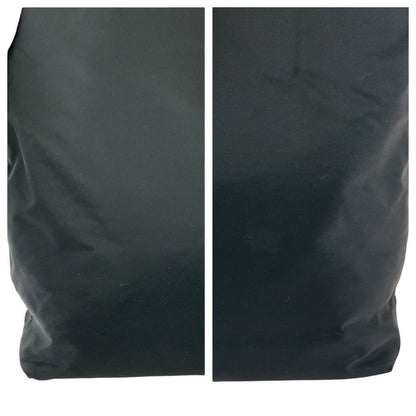 Prada Tessuto Black Silver Nylon Shoulder — view 5