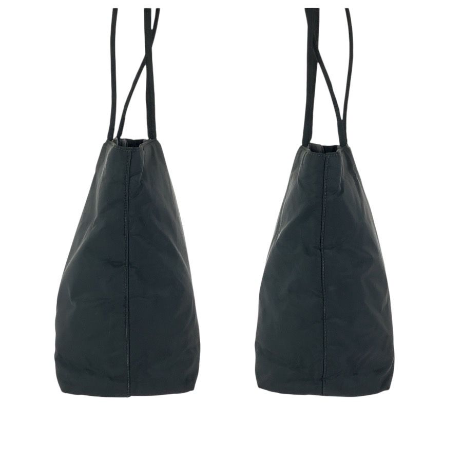 Prada Tessuto Black Silver Nylon Shoulder — view 8