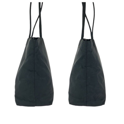 Prada Tessuto Black Silver Nylon Shoulder — view 8
