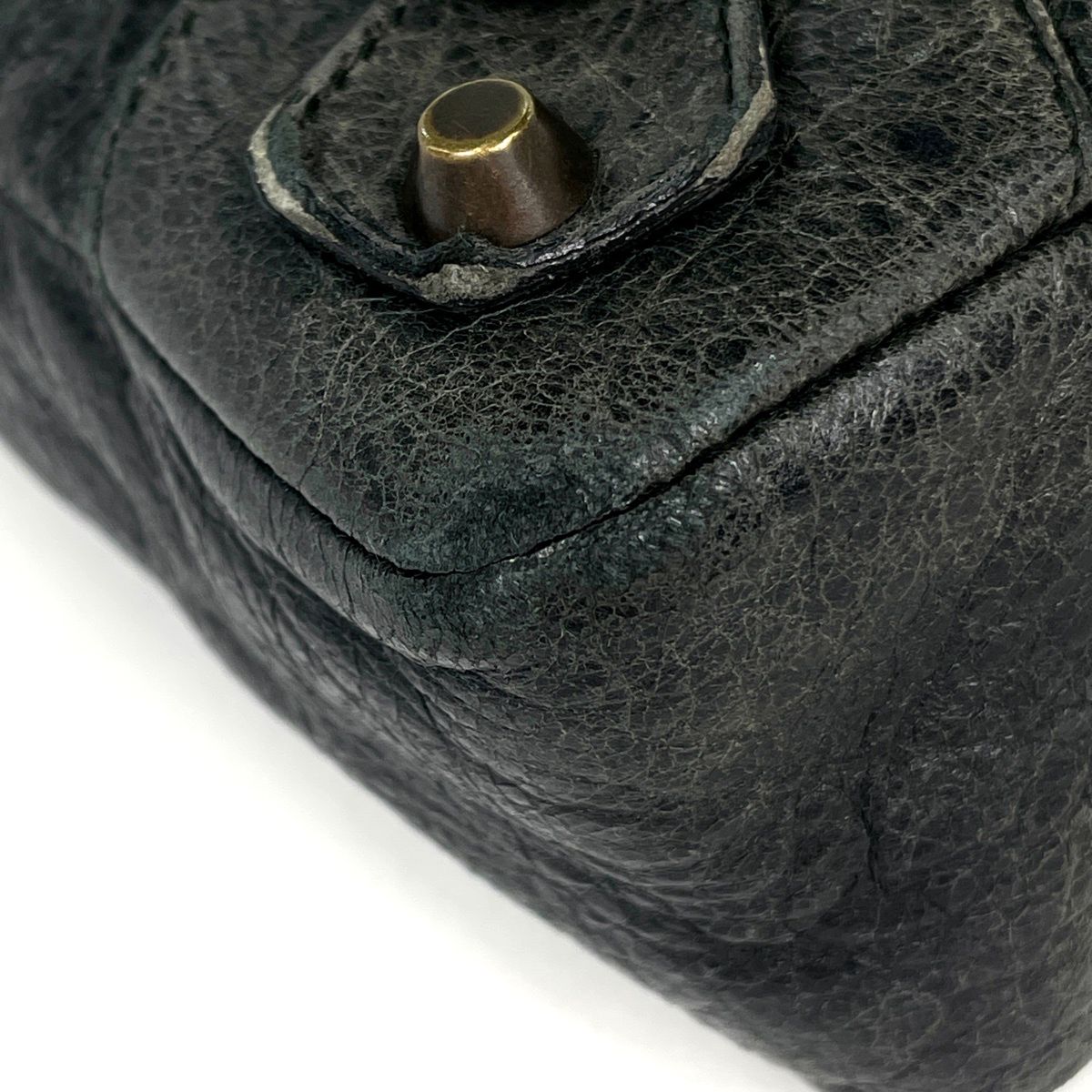 Balenciaga the First Handbag Leather Black — view 3