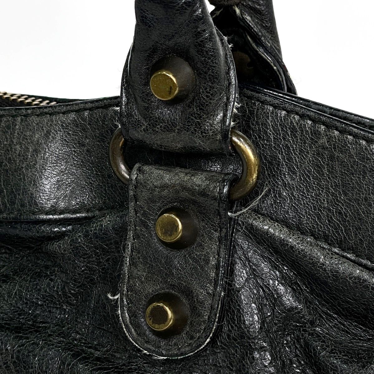 Balenciaga the First Handbag Leather Black — view 8