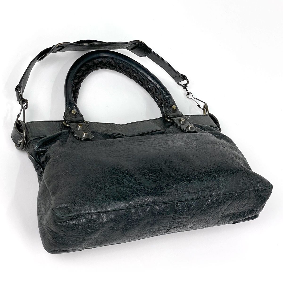 Balenciaga the First Handbag Leather Black — view 2