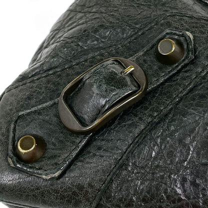 Balenciaga the First Handbag Leather Black — view 4