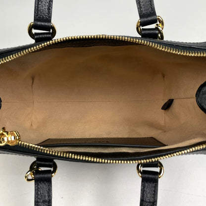 Gucci Ophidia Small Handbag 2-Way Sherry Line Web Double Leather Black — view 8