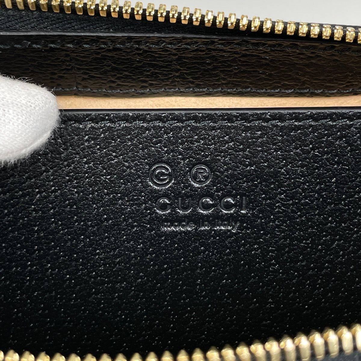 Gucci Ophidia Small Handbag 2-Way Sherry Line Web Double Leather Black — view 7