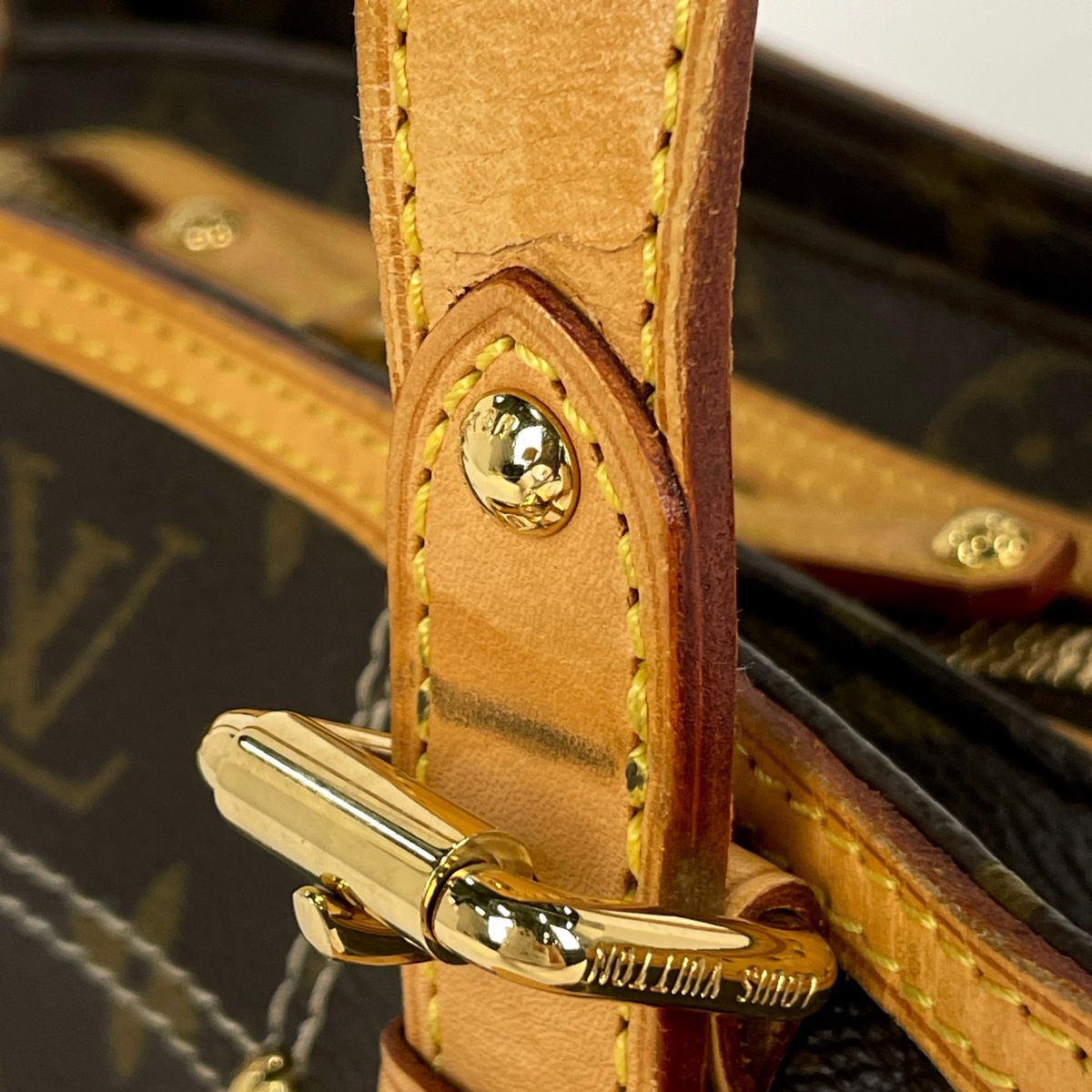 Louis Vuitton Rivet Shoulder Bag Monogram Brown — view 7