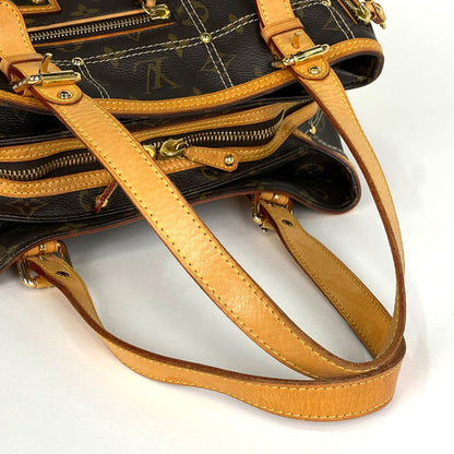 Louis Vuitton Rivet Shoulder Bag Monogram Brown — view 8