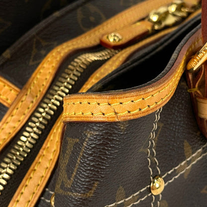 Louis Vuitton Rivet Shoulder Bag Monogram Brown — view 5