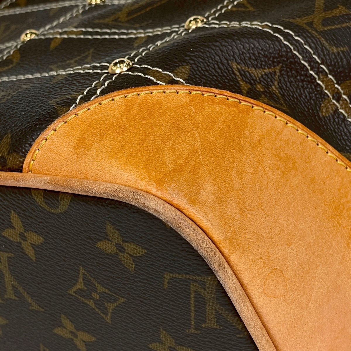 Louis Vuitton Rivet Shoulder Bag Monogram Brown — view 3
