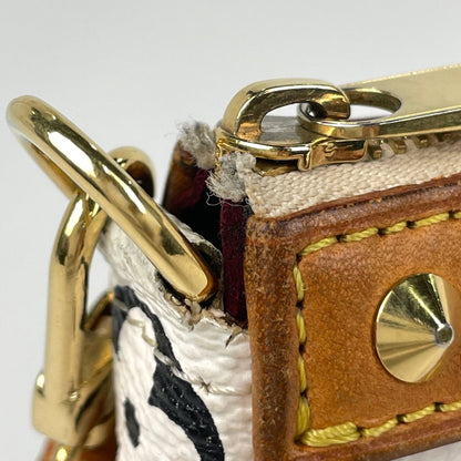 Louis Vuitton Pochette Studs Makeup Pouch Monogram Multi Color Blanc — view 5