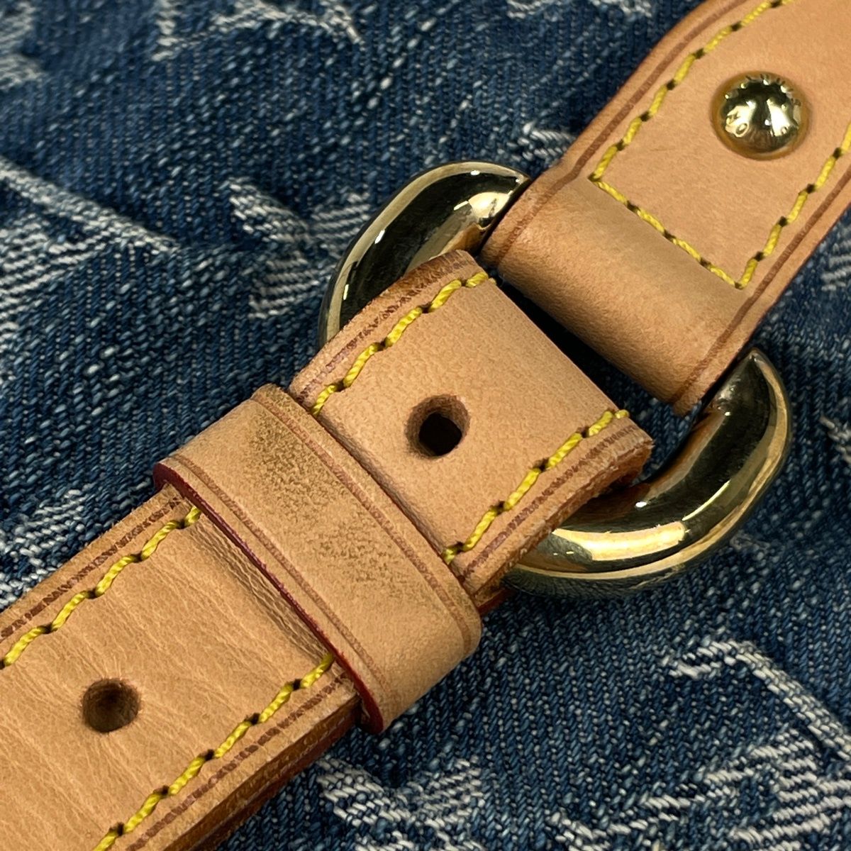 Louis Vuitton Sac a Dos PM Backpack Monogram Denim Blue — view 6