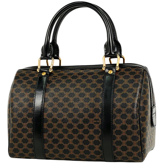 Celine Macadam Handbag Black